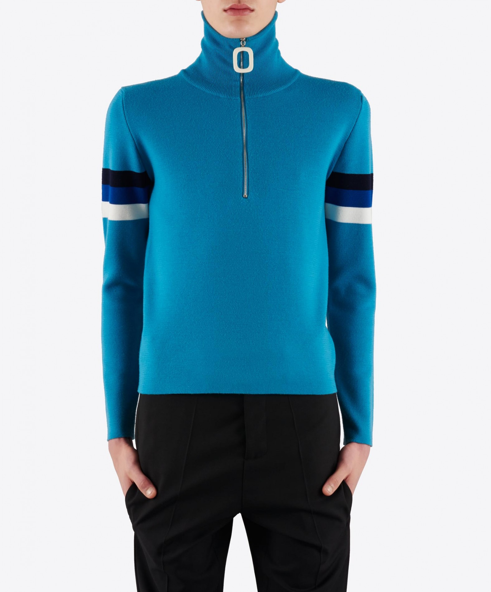 turquoise mens sweater