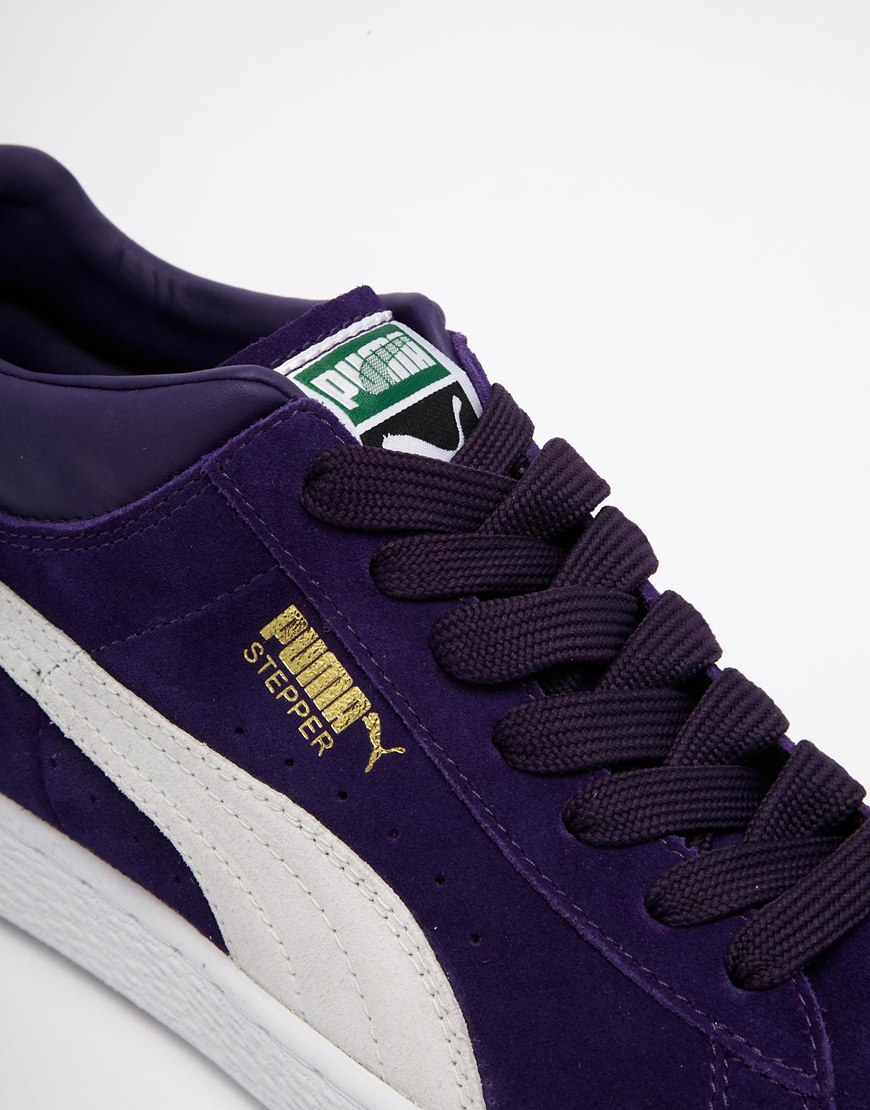 Lyst - Puma Stepper Sneakers in Purple for Men