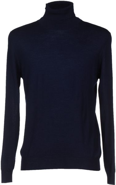 Altea Turtleneck in Black for Men (Dark blue) | Lyst