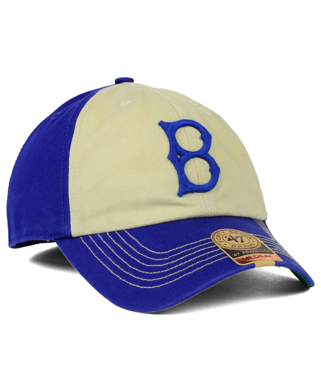 Lyst - 47 Brand Brooklyn Dodgers Hodson Franchise Cap in Blue for Men