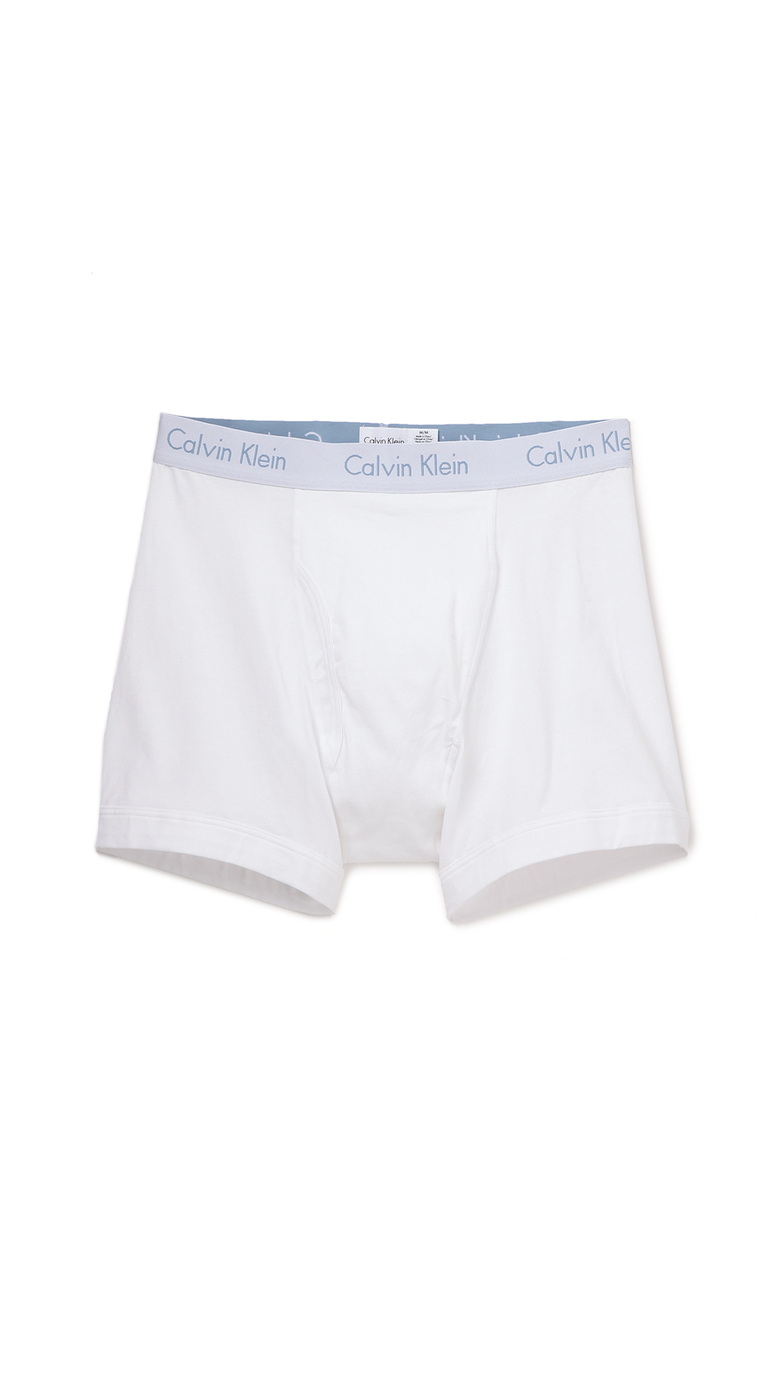 Calvin klein Flexible Fit Boxer Briefs in White for Men | Lyst