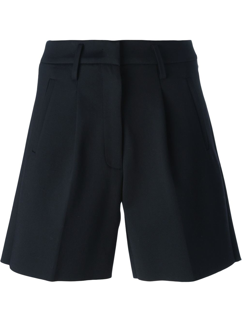 Forte forte Tailored Shorts in Black | Lyst