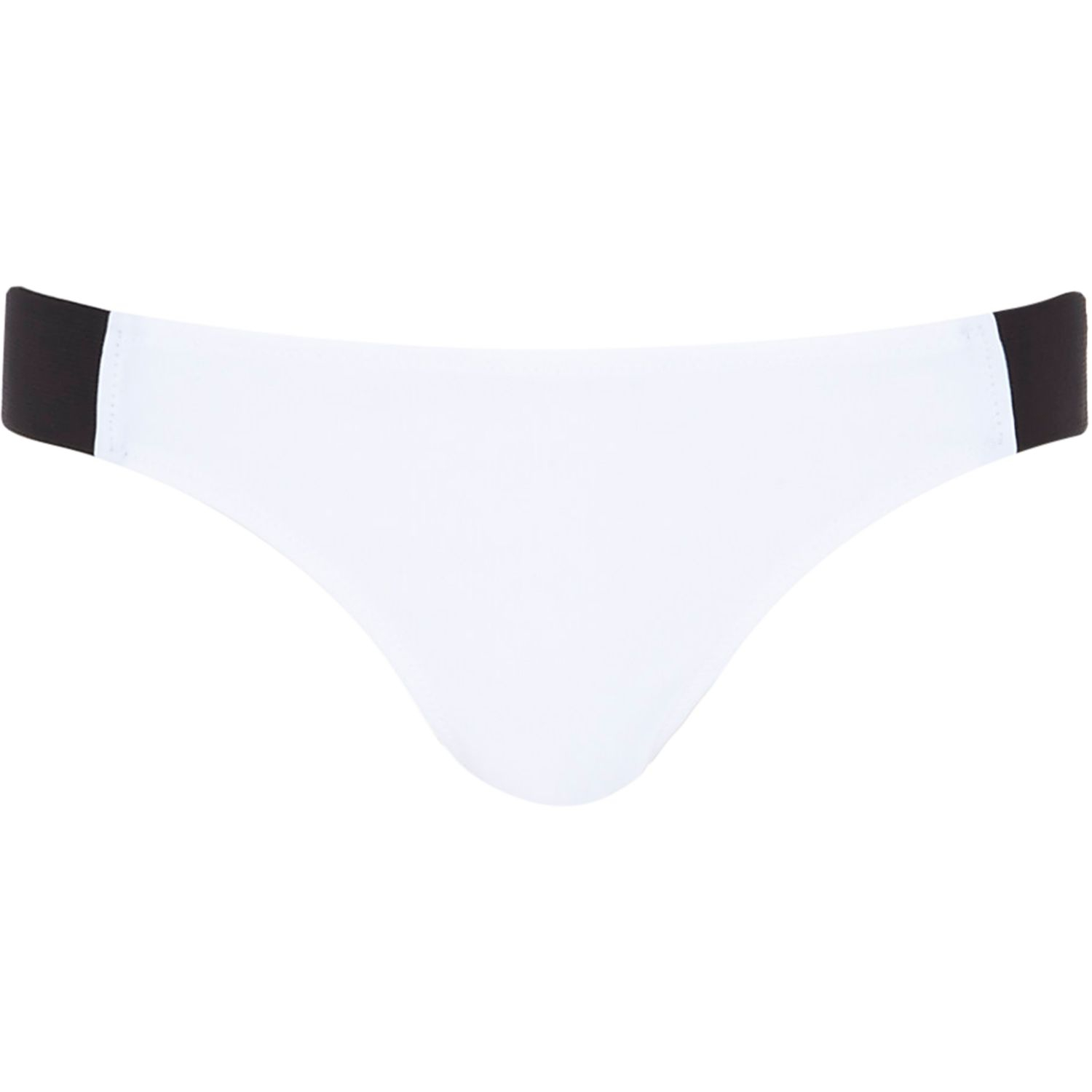 black and white bathing suit bottoms