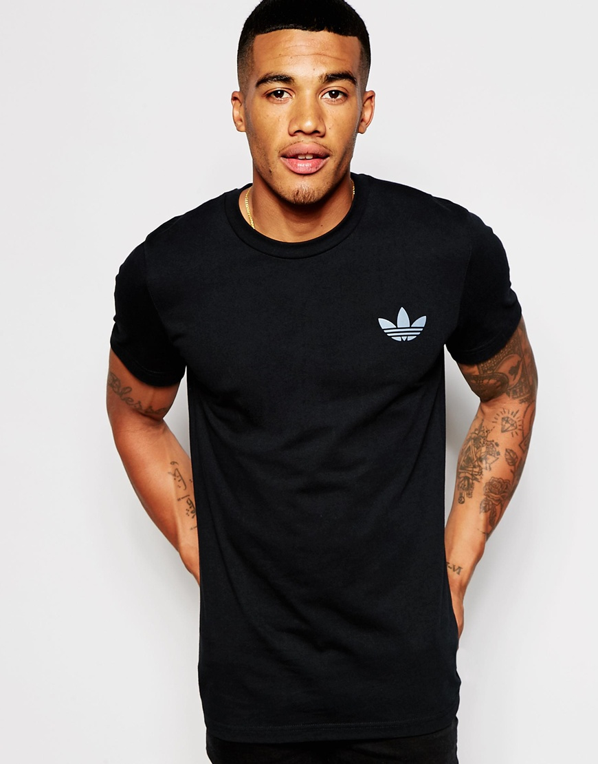 adidas longline t shirt mens