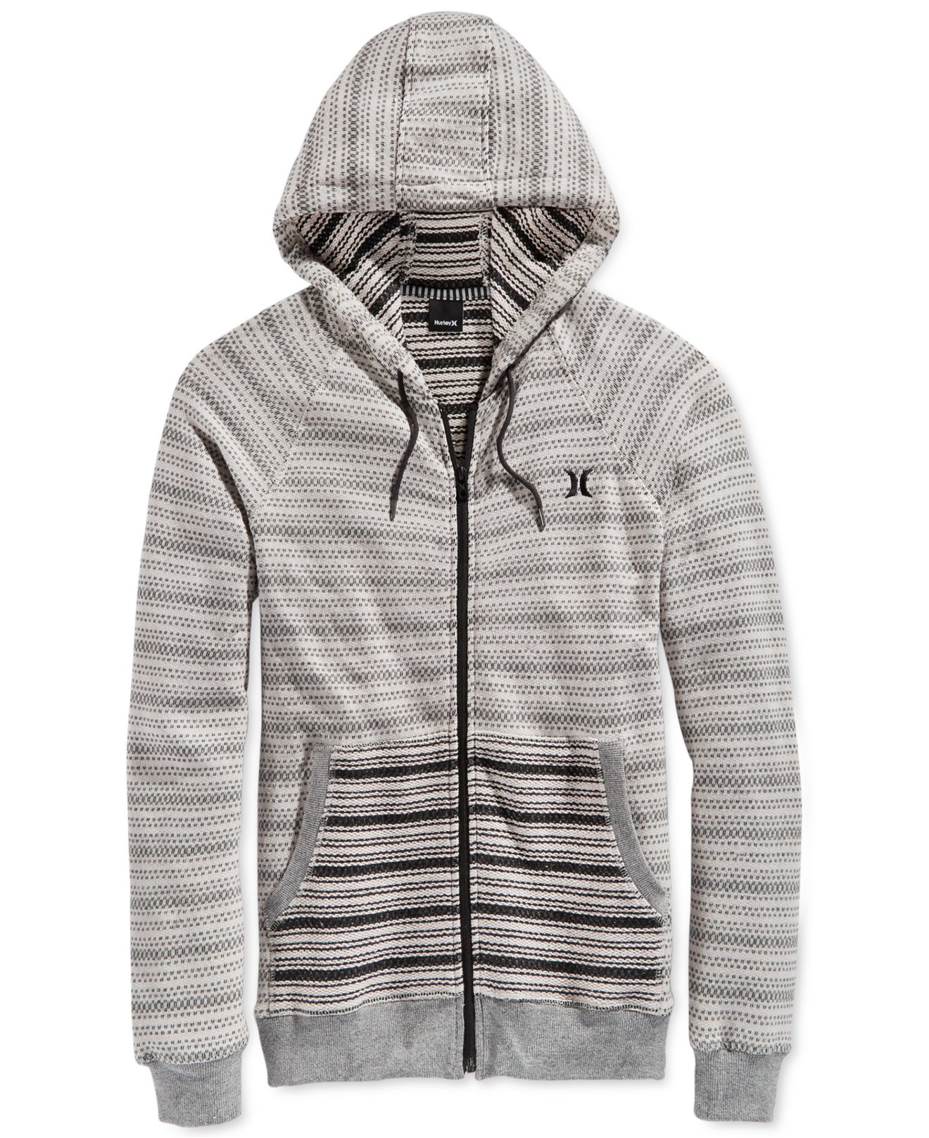 White hurley hoodie Clearance