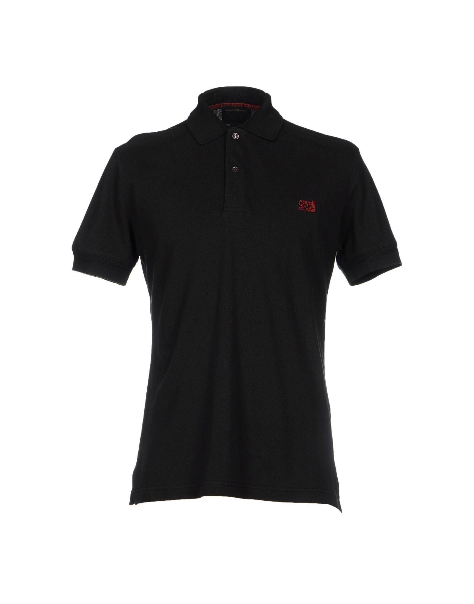 Class roberto cavalli Polo Shirt in Black for Men | Lyst
