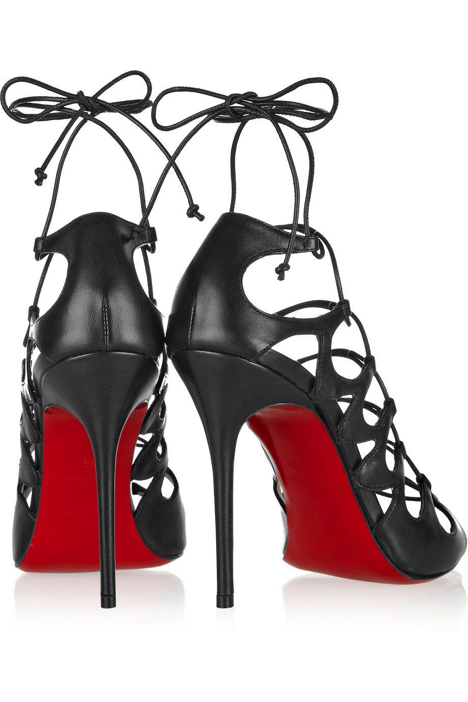 christian louboutin aqueduchesse 100 leather sandals christian louboutin aqueduchesse 100 leather sandals
