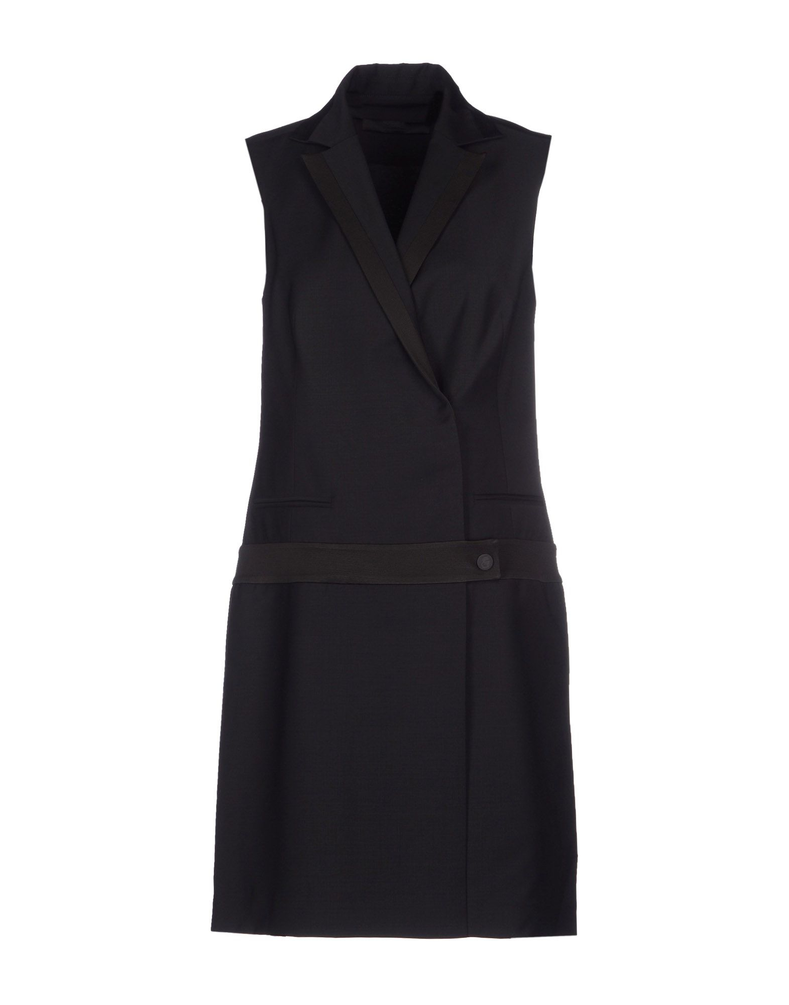 Lyst - Karl Lagerfeld Short Dress in Black