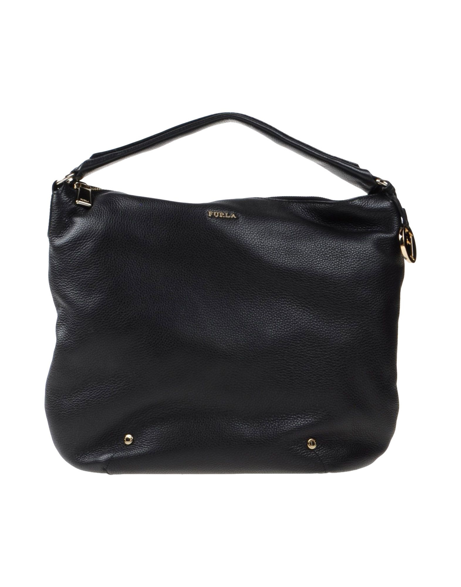 Lyst Furla Handbag in Black