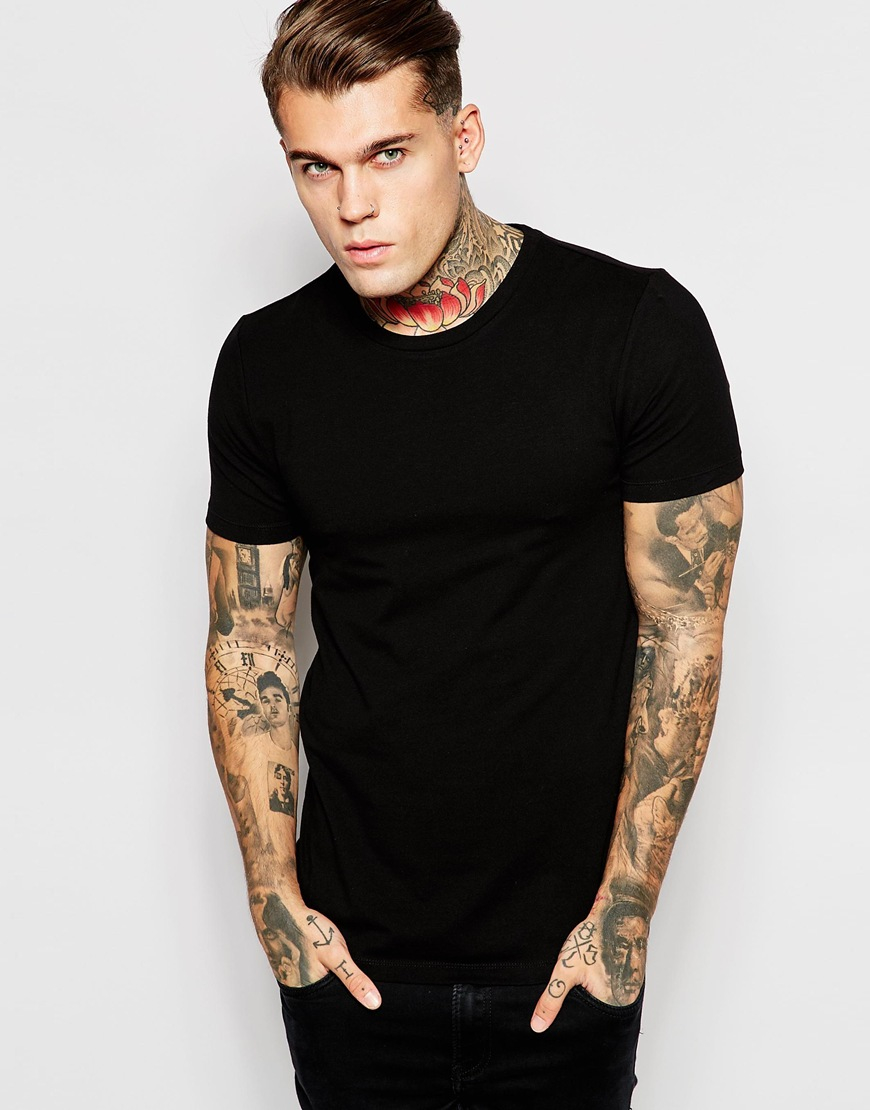 full sleeve slim fit t shirt