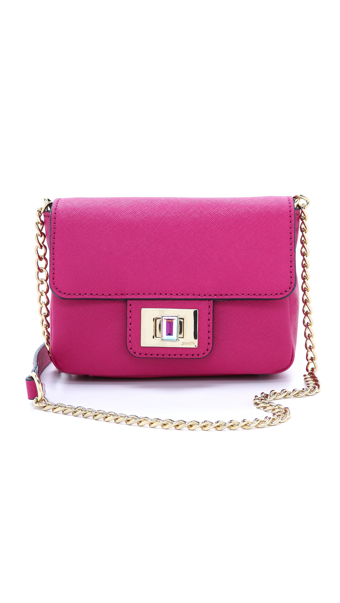 Lyst - Juicy Couture Sophia Collection Mini Bag in Pink