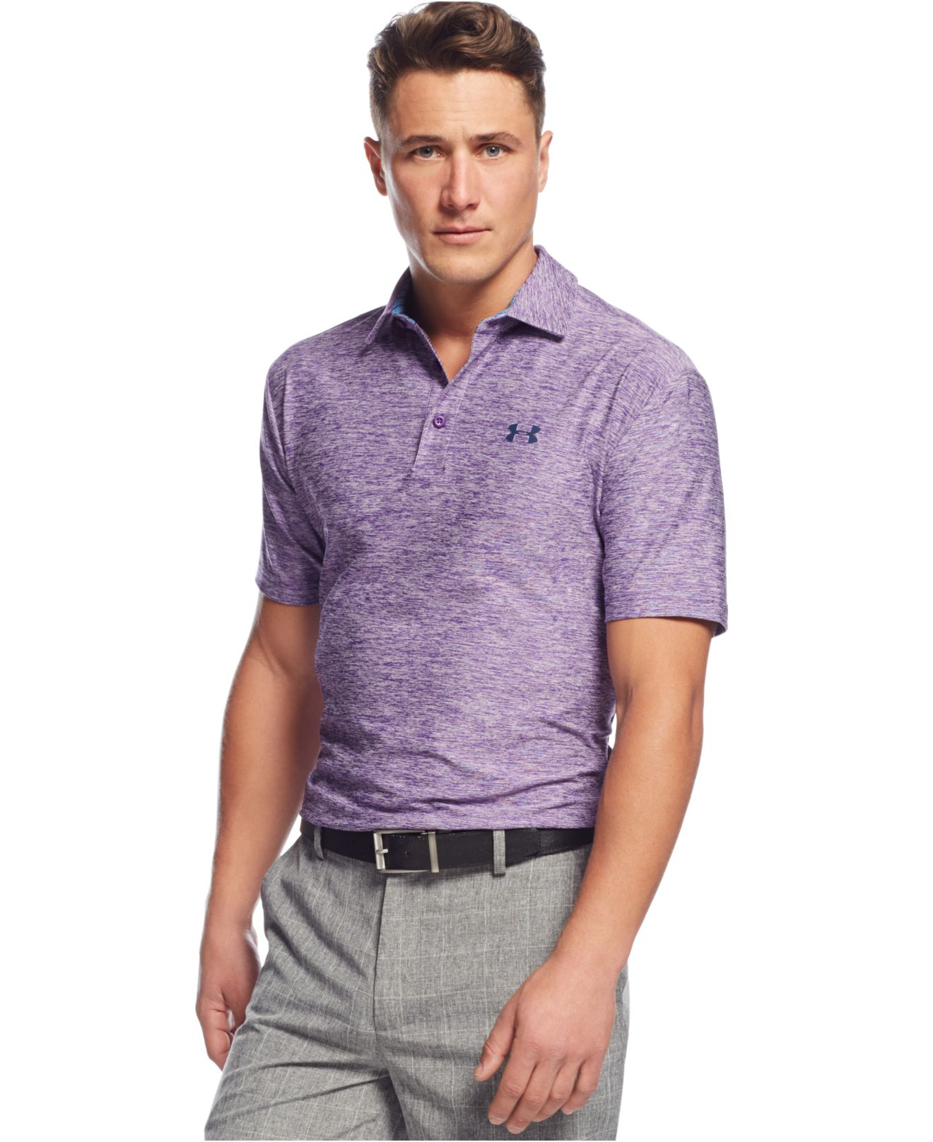 under armour loose heatgear polo