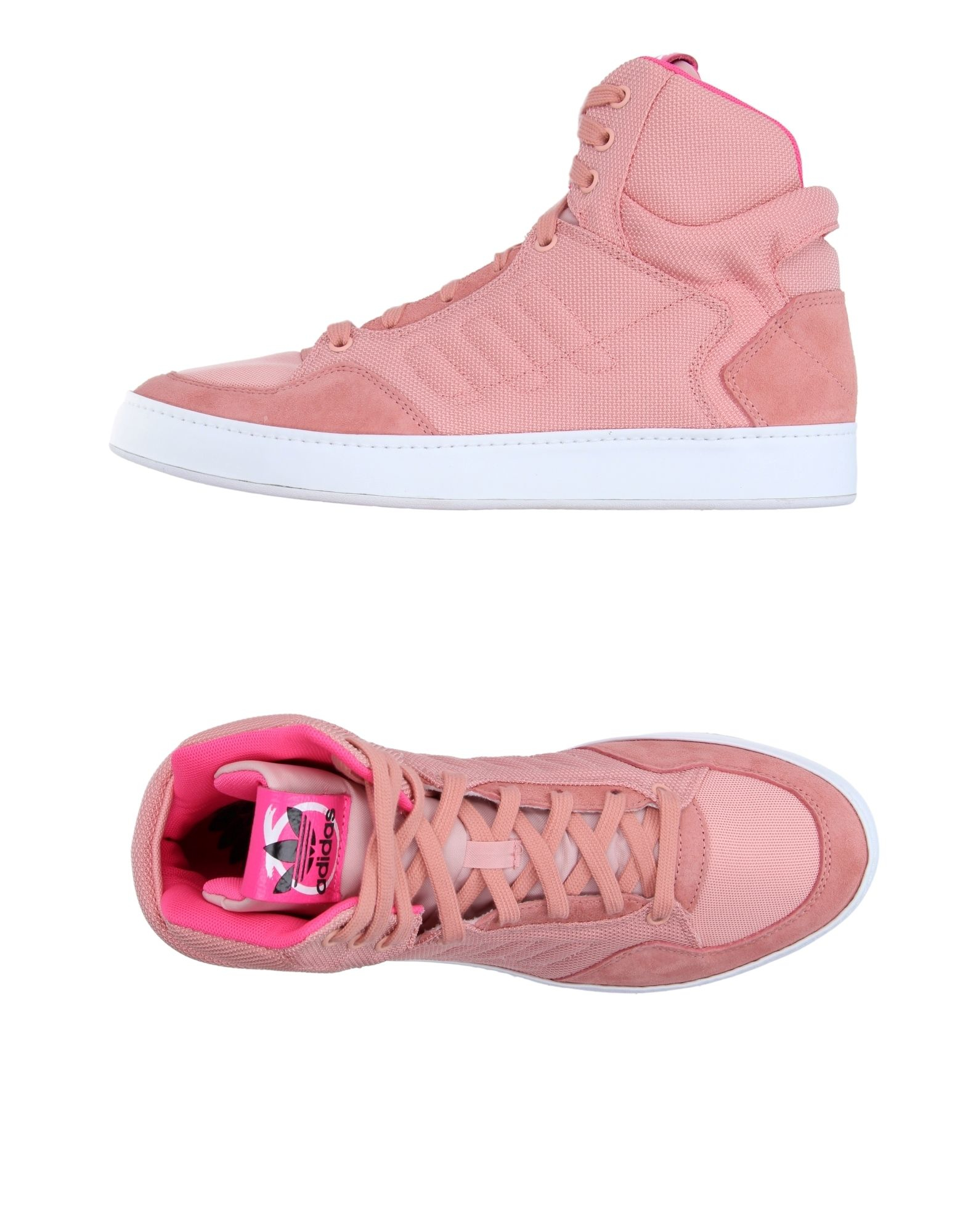 adidas pink high tops