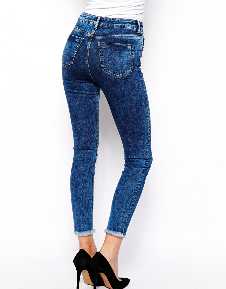 ankle grazer skinny jeans