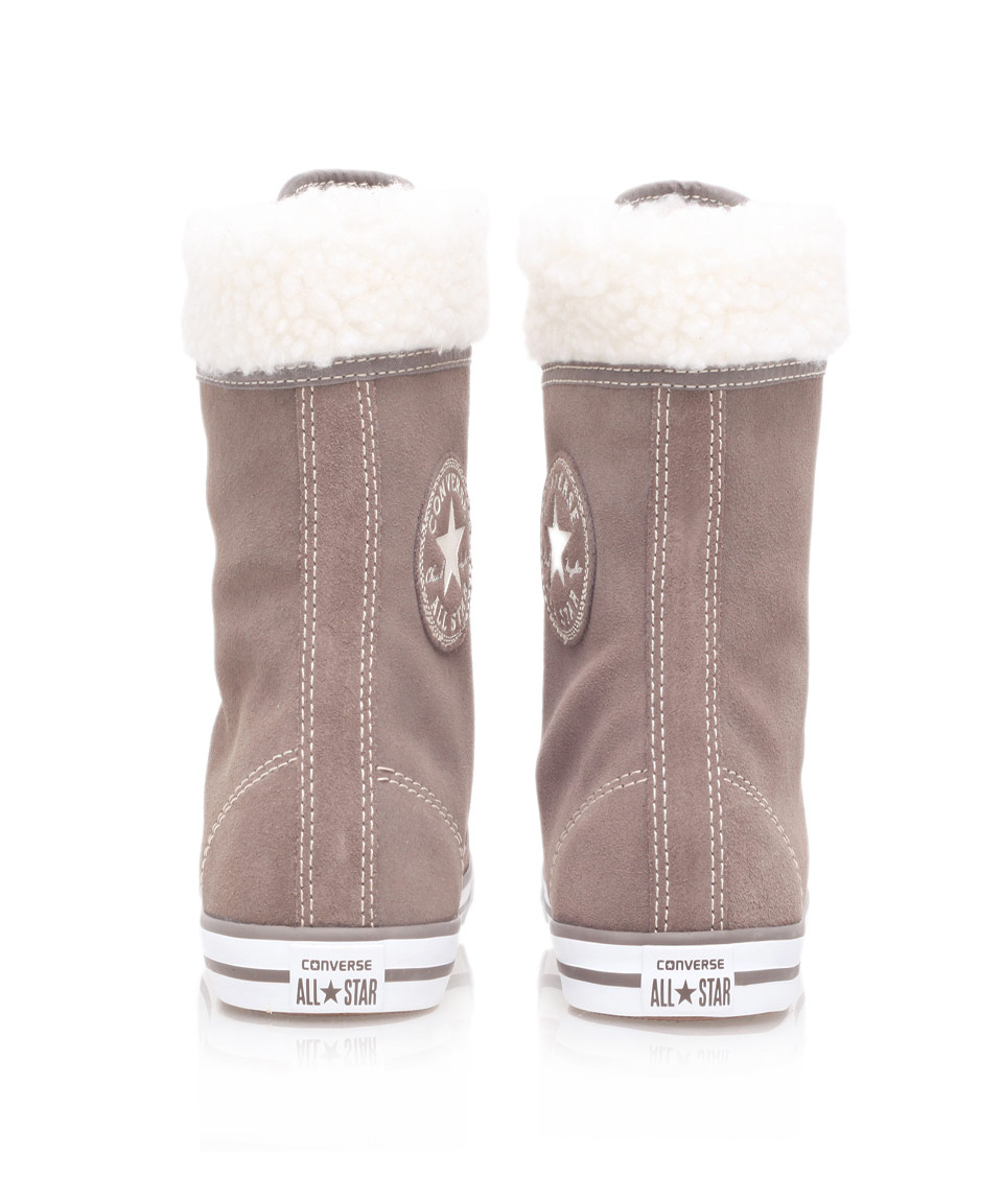 converse all star chuck taylor dainty mid shearling converse all star chuck taylor dainty mid shearling