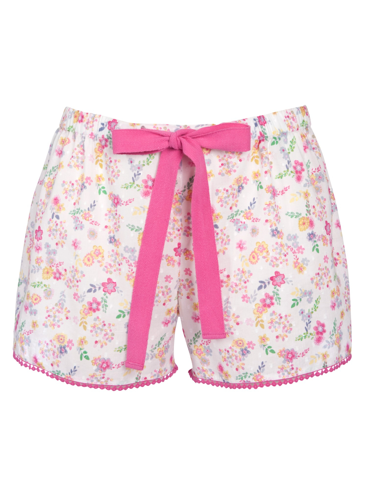 John Lewis Ditsy Floral Pyjama Shorts in Pink - Lyst