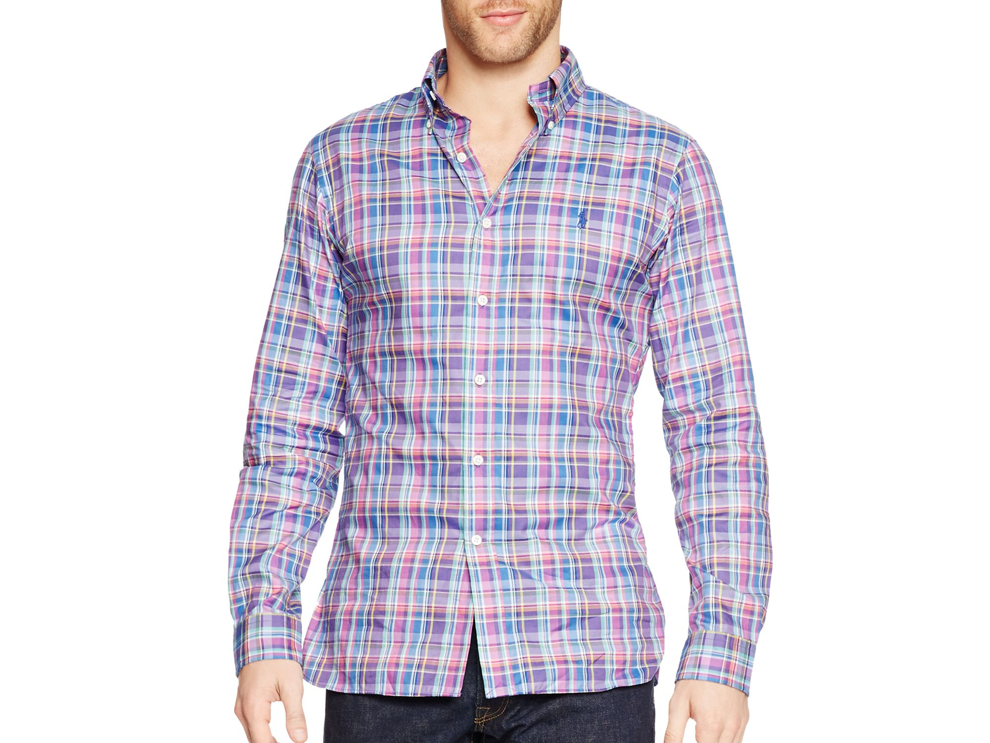uga button down