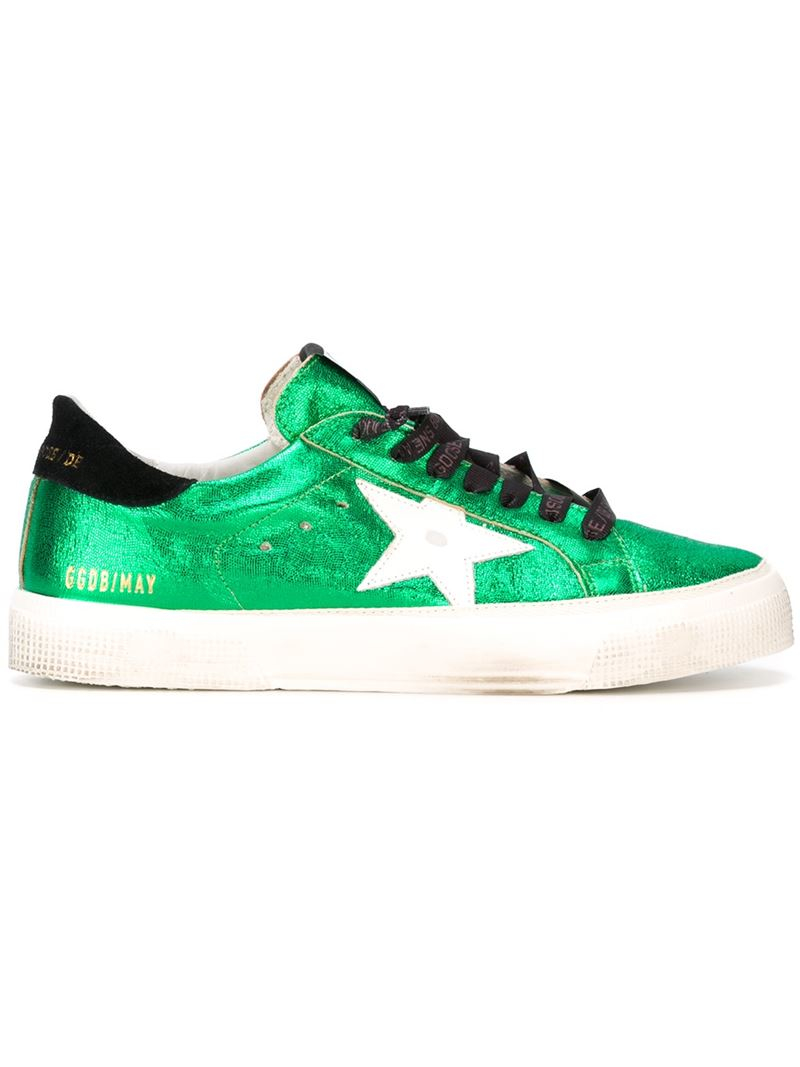 golden goose deluxe brand green may sneakers product 0 487939331 normal