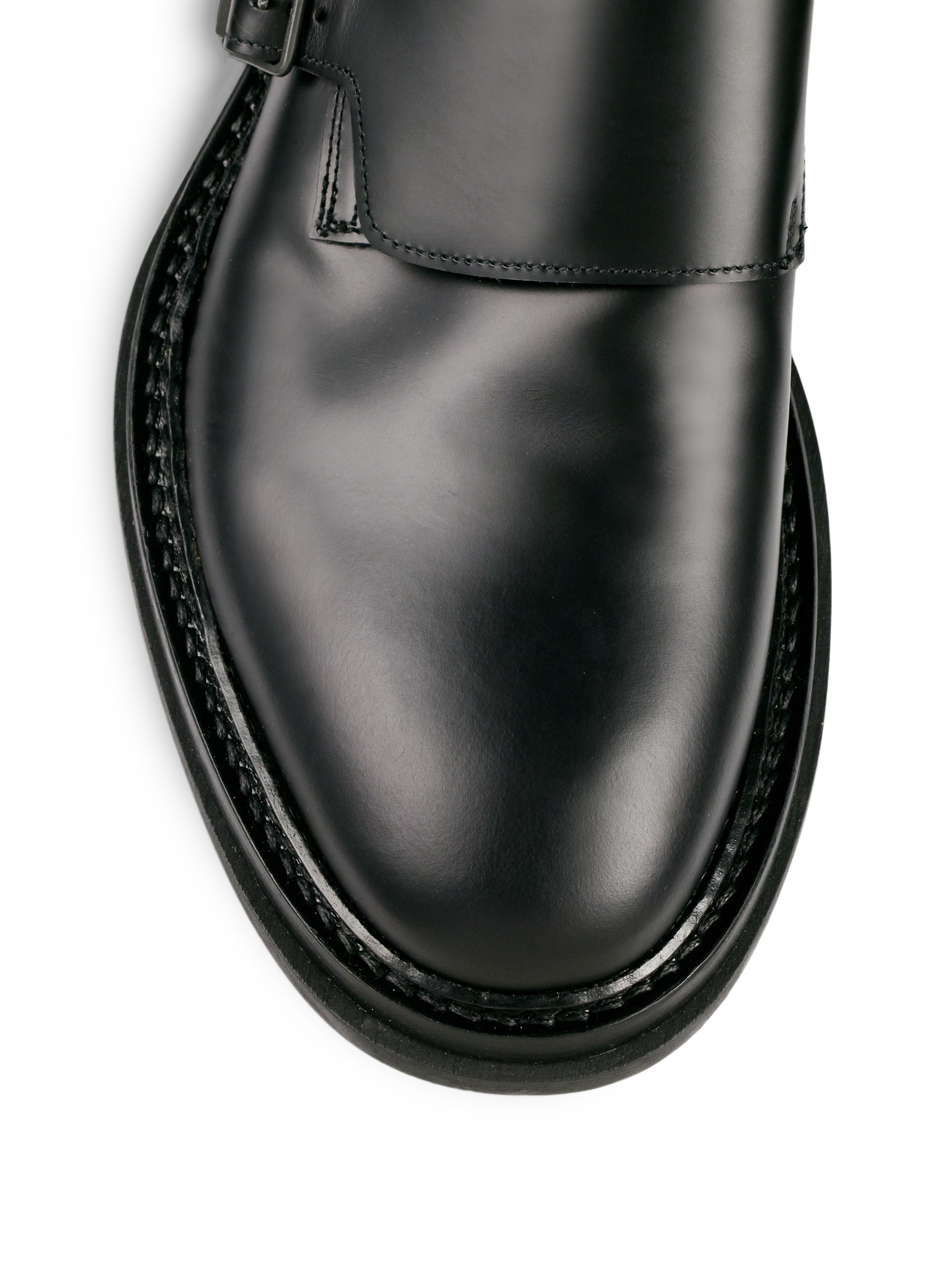 mens double monk strap shoes
