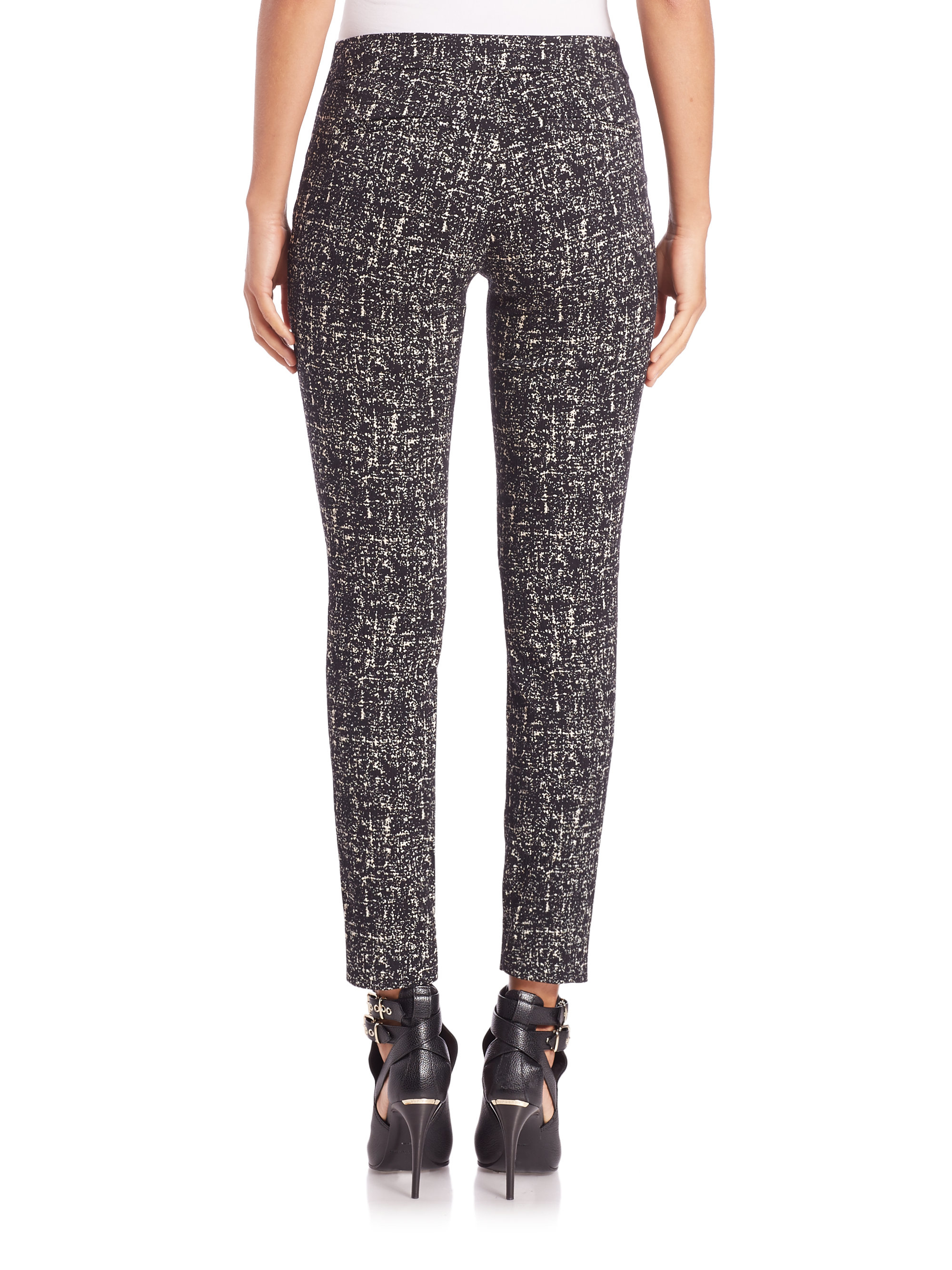 Lyst - Burberry Blaise Printed Pants in Black