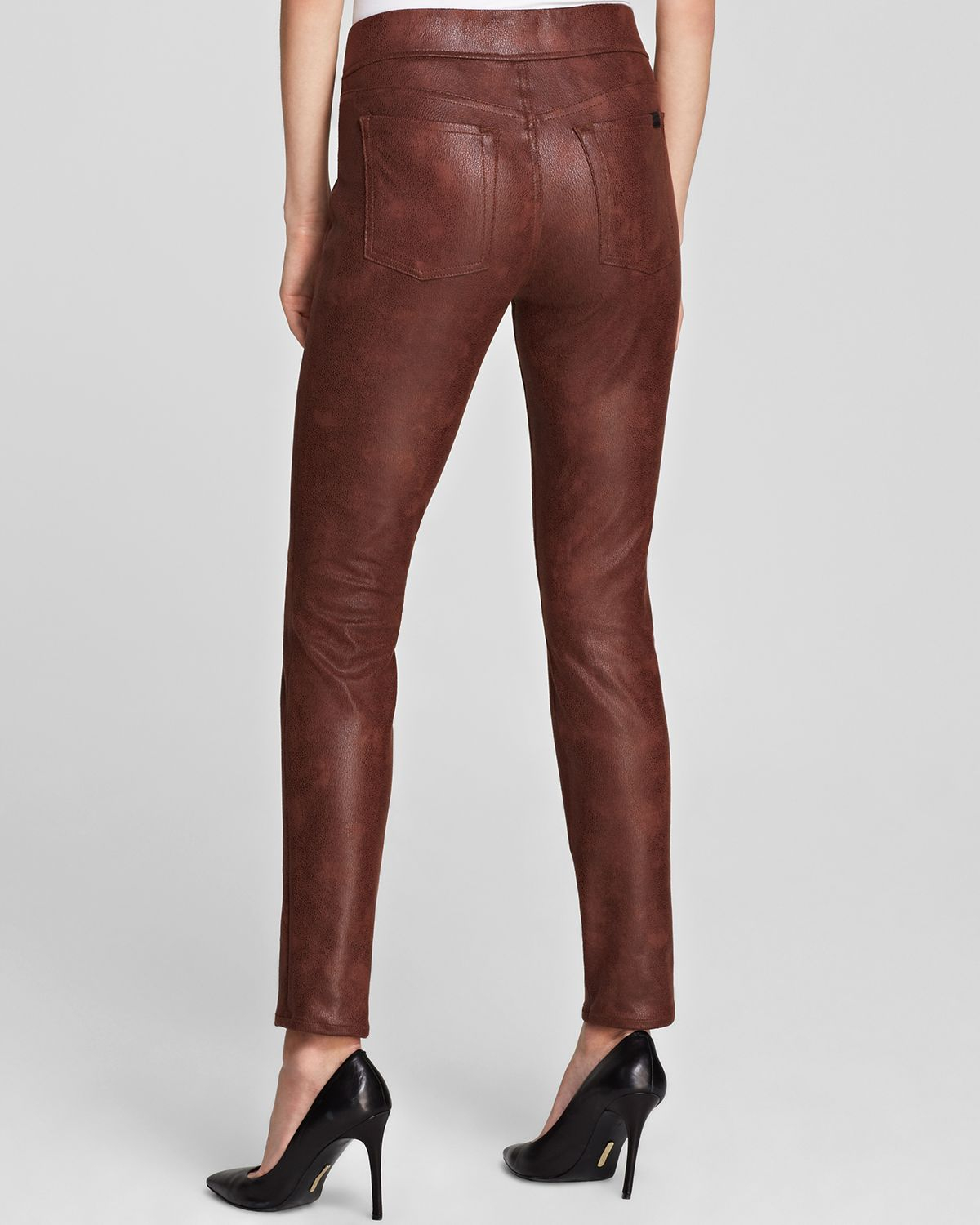 Brown Faux Leather Leggings  International Society of Precision Agriculture