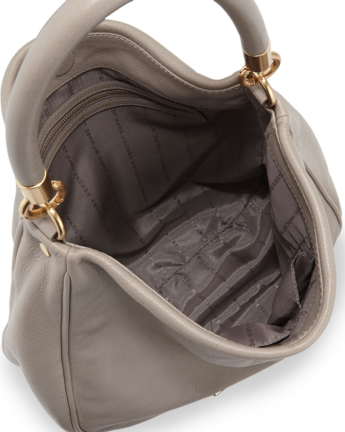 Marc by marc jacobs Too Hot To Handle Hobo Bag in Gray (CEMENT) | Lyst