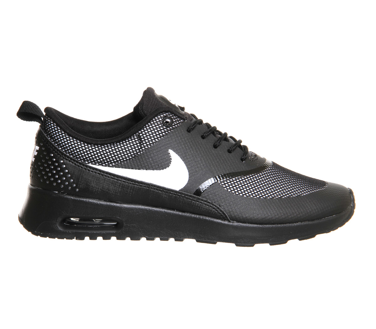 nike air max thea all black mens