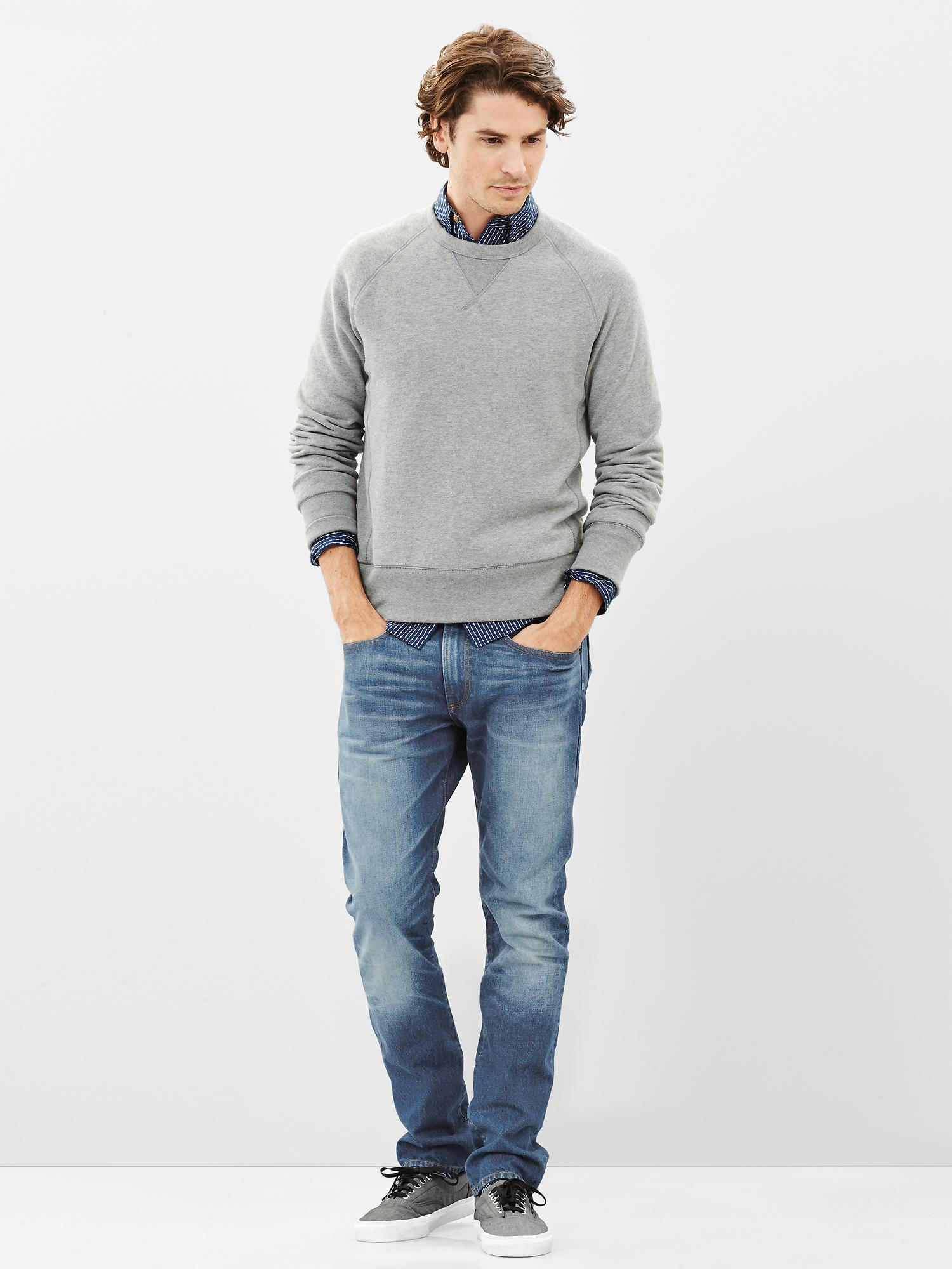 Gap 1969 Slim Fit Jeans (medium Indigo) in Blue for Men (medium indigo