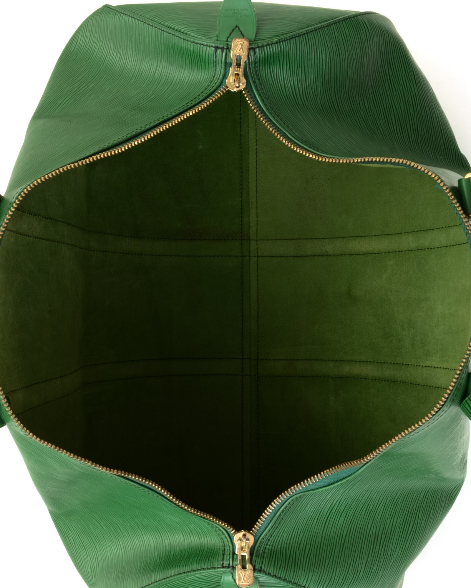 Lyst - Louis Vuitton Green Travel Bag - Vintage in Green