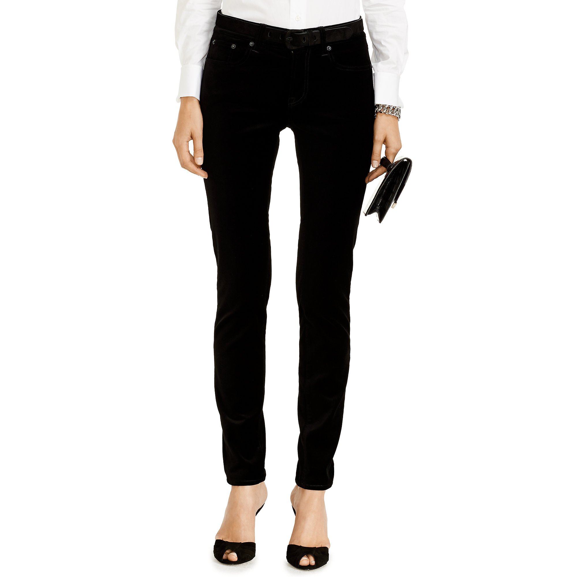 black velvet jeans women's