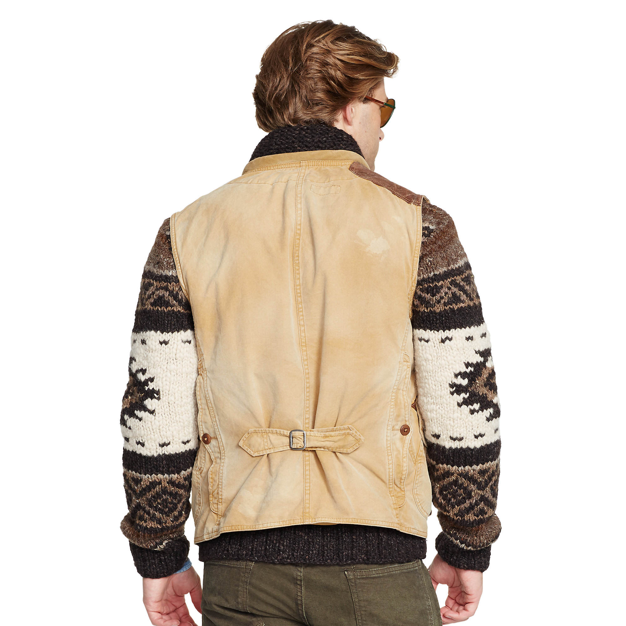 Lyst Polo Ralph Lauren Duck Canvas Hunting Vest in Natural for Men