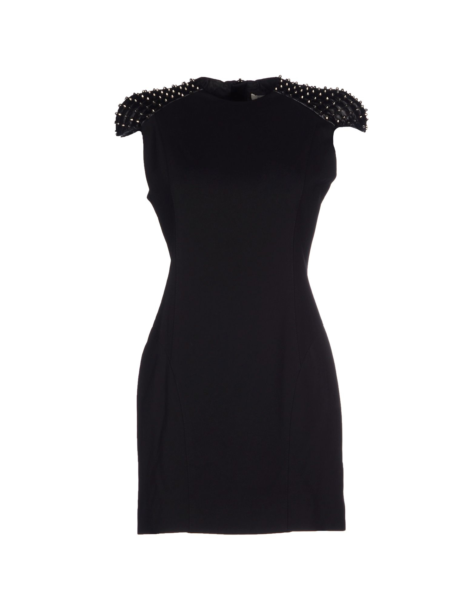 Lyst - Balmain Short Dress in Black