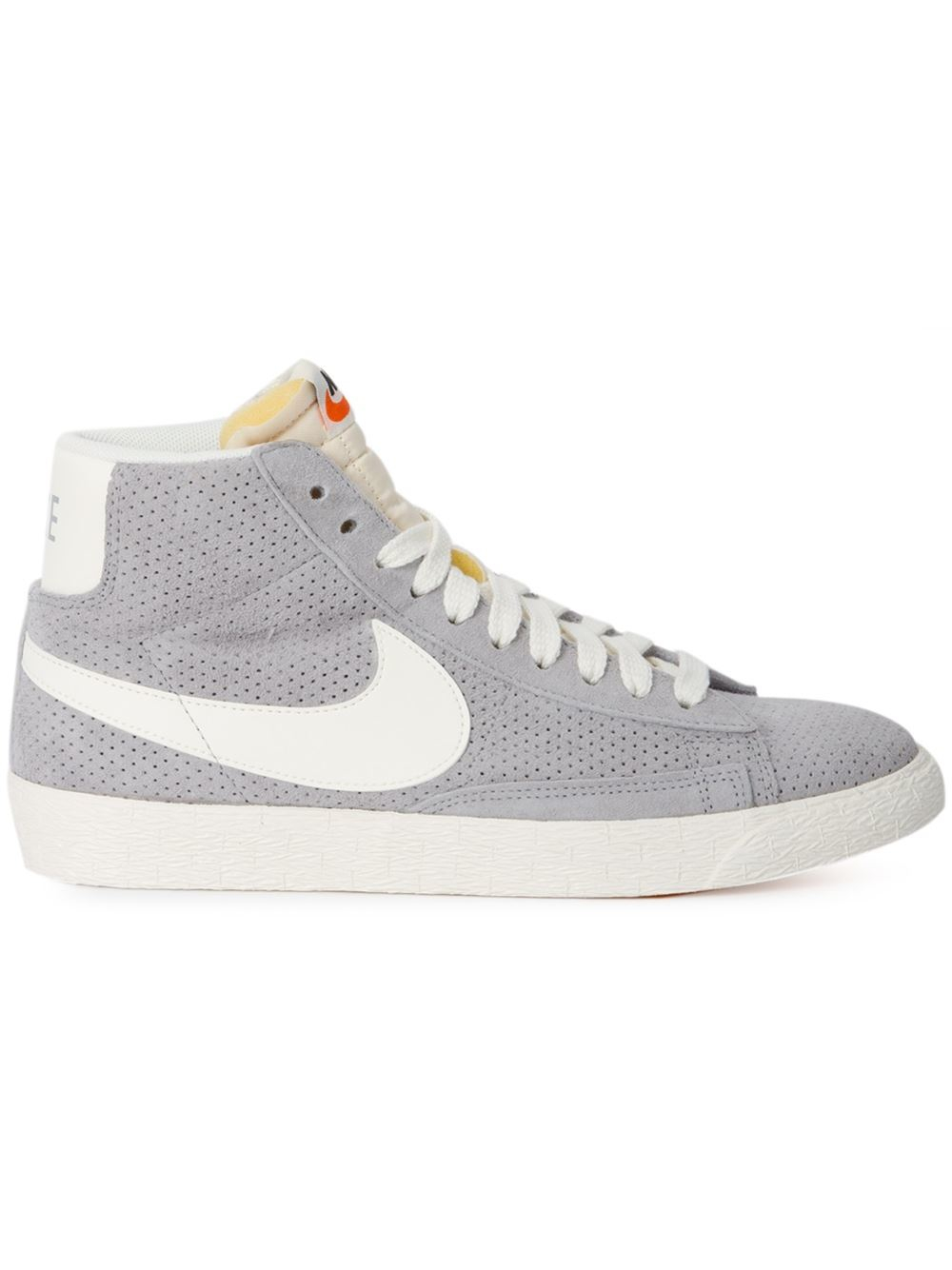 Nike | Gray 'blazer' Mid-top Sneakers | Lyst