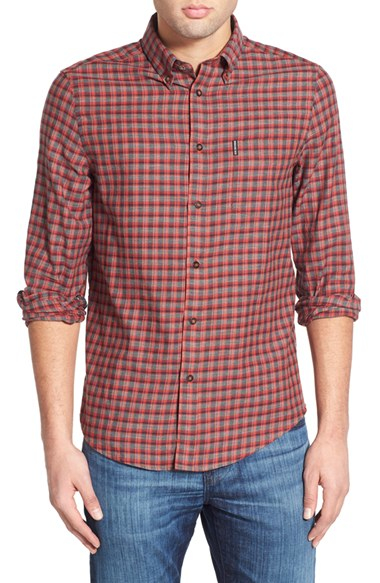 ben sherman tartan shirt