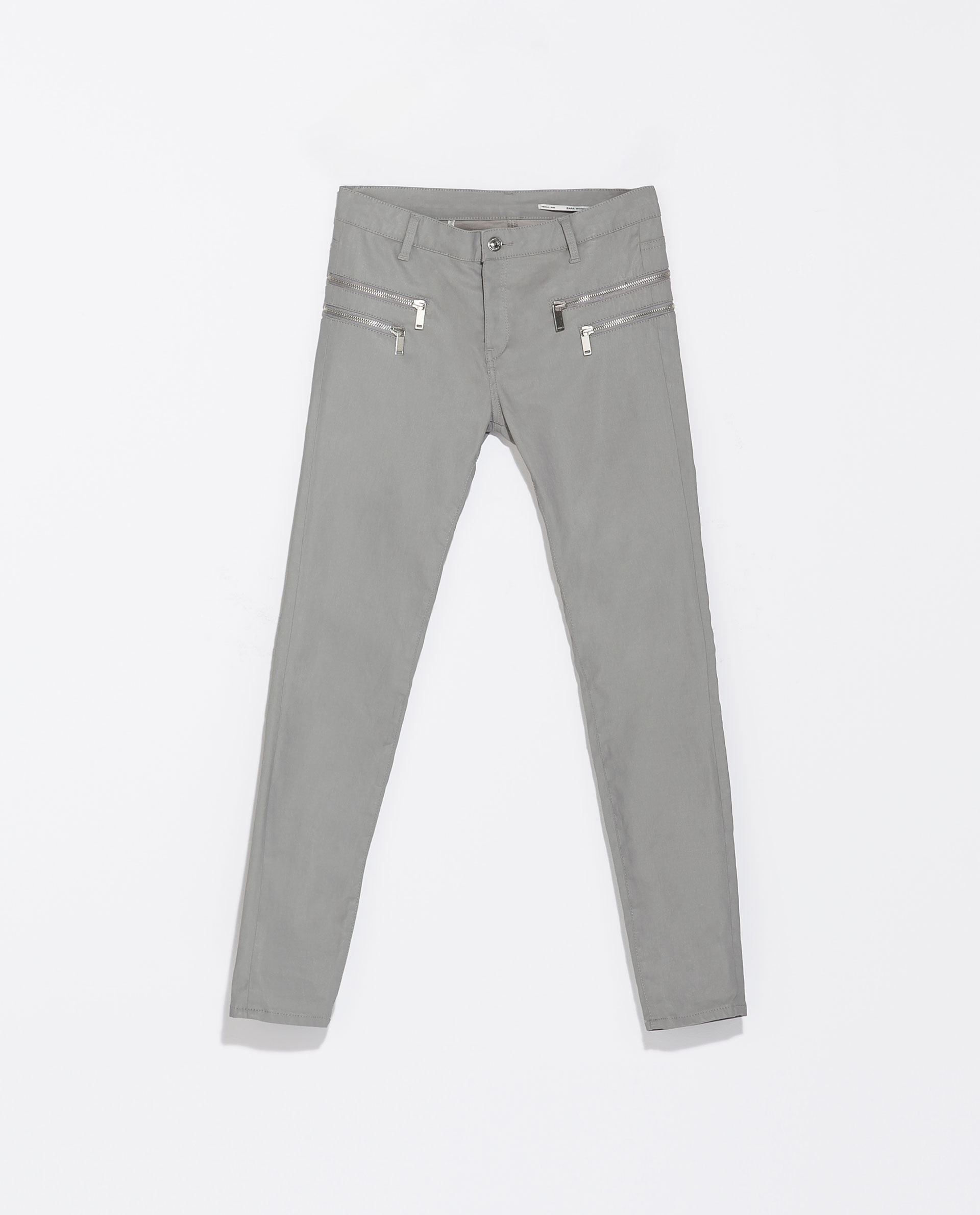 zara gray trousers