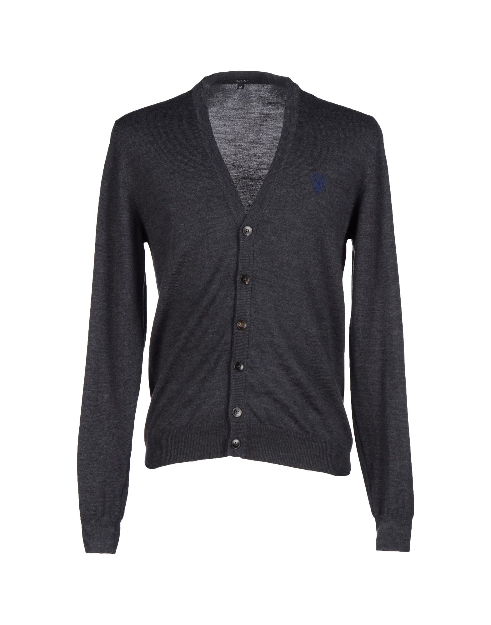 Lyst - Gucci Cardigan in Gray for Men