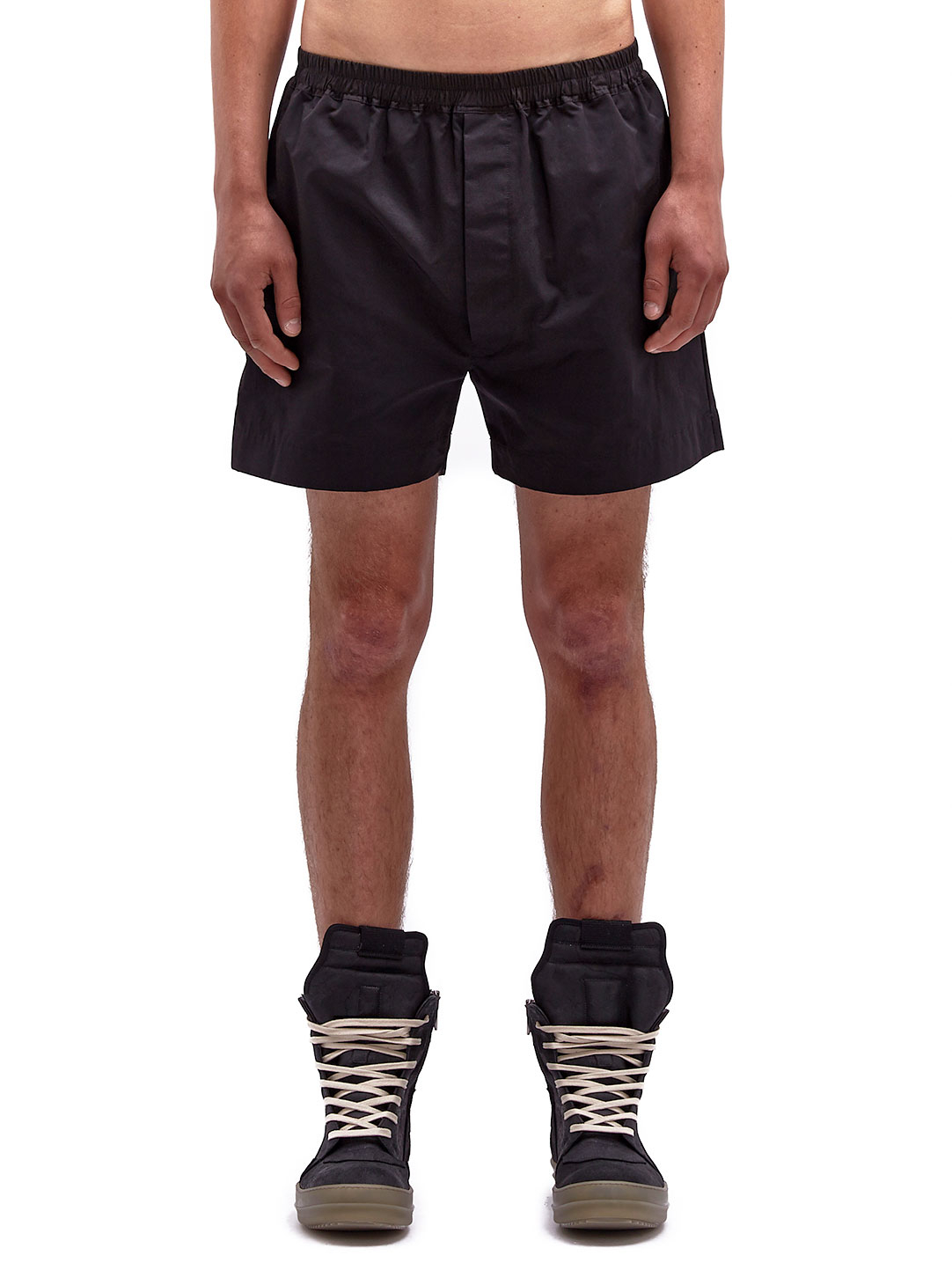 Lyst - Rick Owens Mens Boxer Woven Shorts in Black for Men