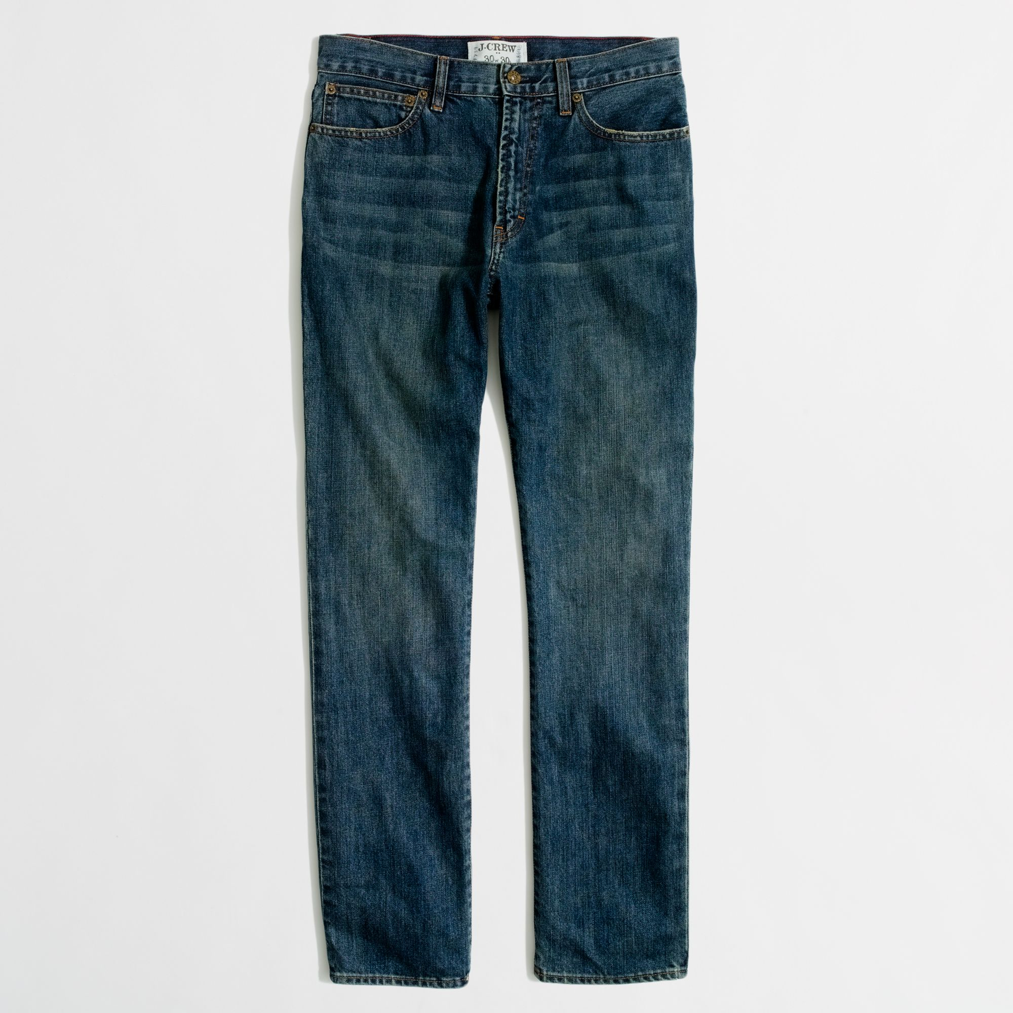 Lyst J.Crew Factory Vintage Slim straight Jean in Blue for Men