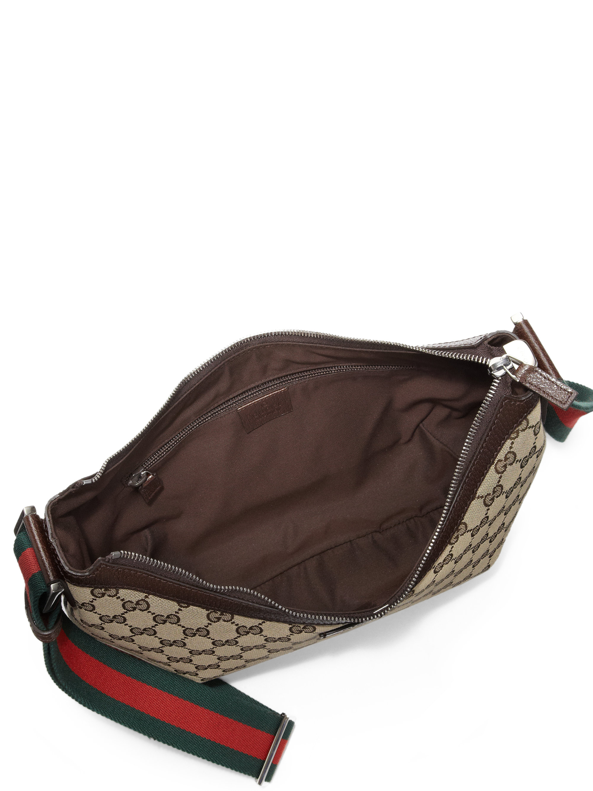 Lyst - Gucci Original Gg Canvas Messenger Bag in Brown