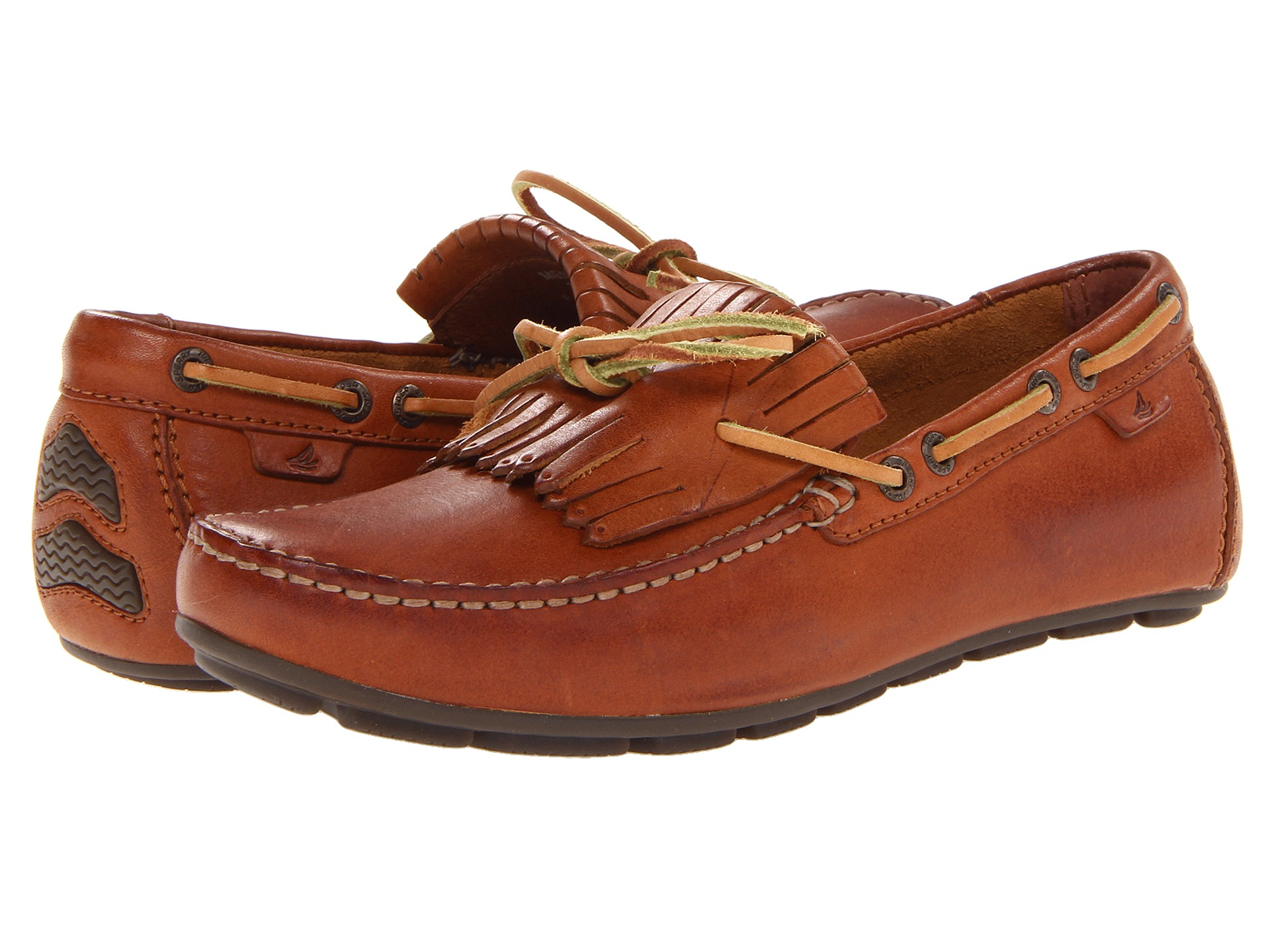 sperry wave driver tan
