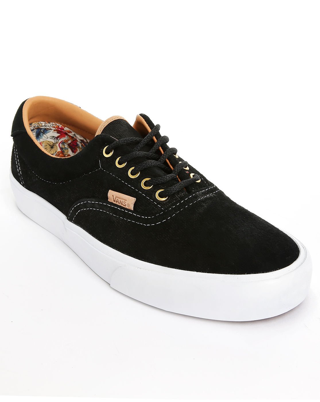 vans era black mens