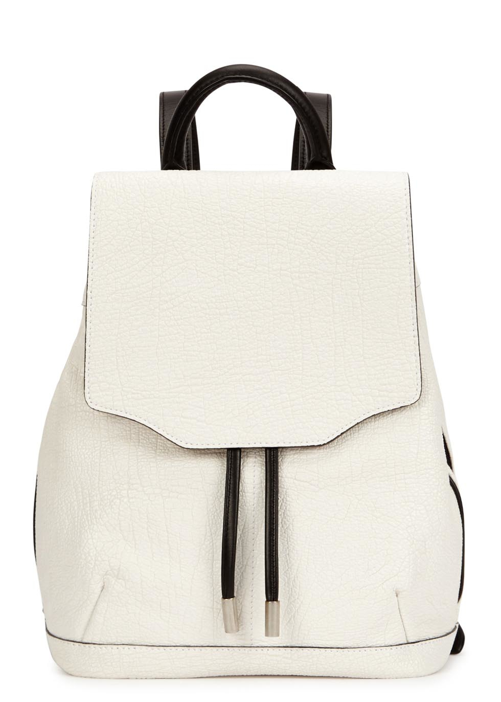 Rag & Bone | Mini Pilot White Leather Backpack | Lyst