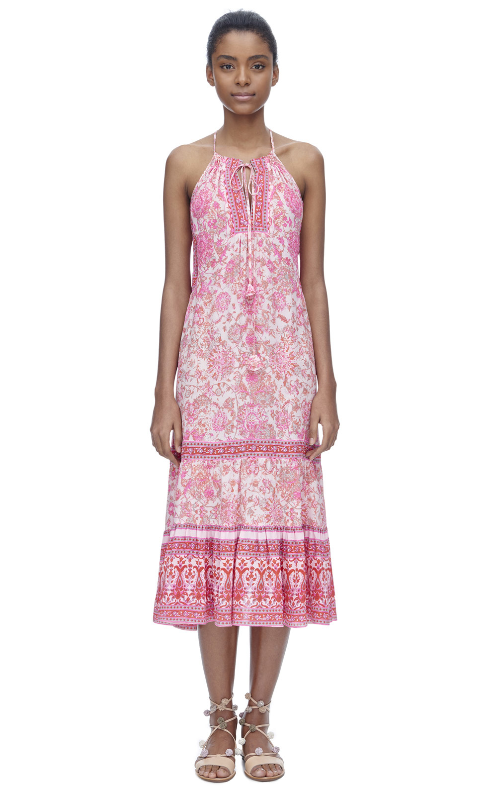 Rebecca taylor smocked silk maxi dress Rebecca taylor smocked silk maxi dress