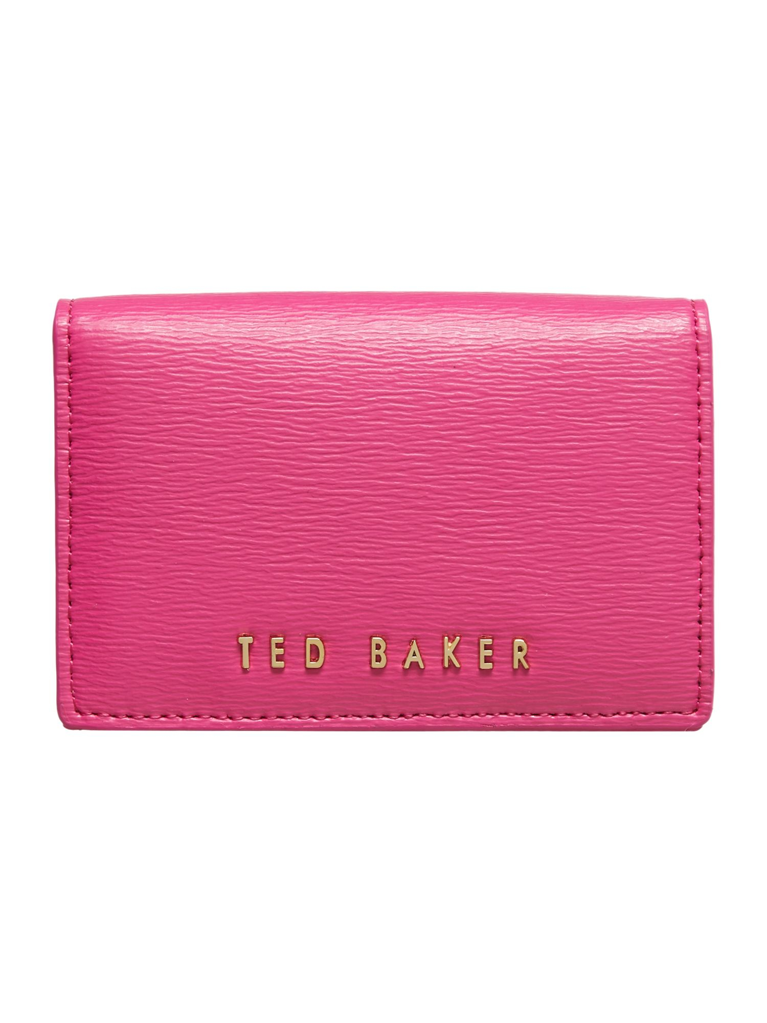 Ted baker Carley Pink Small Flap Over Purse in Pink | Lyst