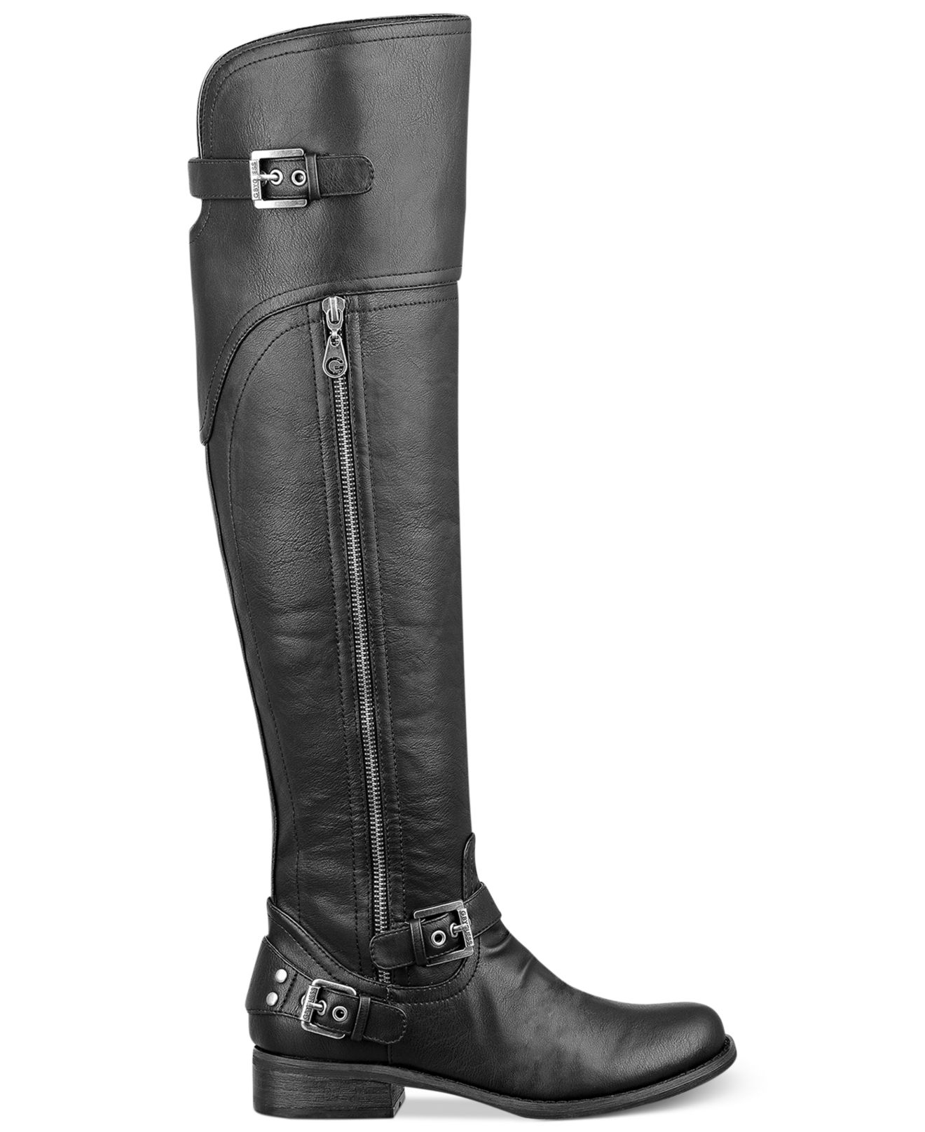 over knee boots guess