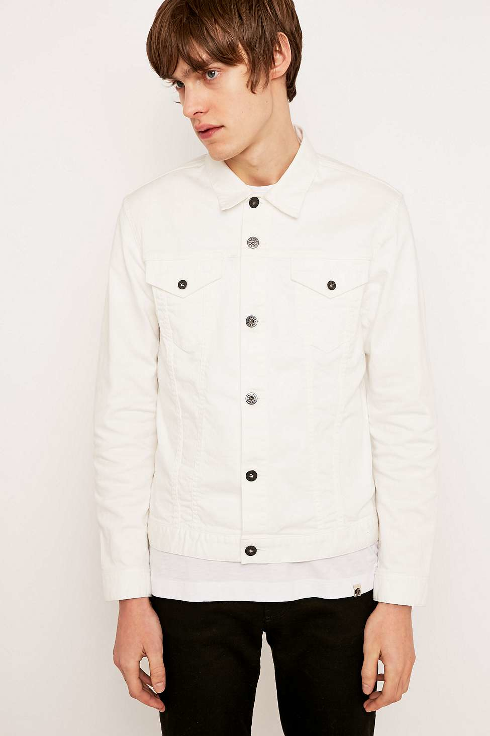Items in search results Pretty Green denim jacket in blue. $ Pretty Green short sleeve gingham shirt in navy. $ Pretty Green X The Beatles Submarine Badge T-Shirt in Black. $ Pretty Green Mystic Marl Logo T-Shirt In Blue. $ Pretty Green Archer Nubuck Sneakers In White. $
