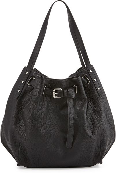 Kooba Eva Leather Tote Bag in Black | Lyst