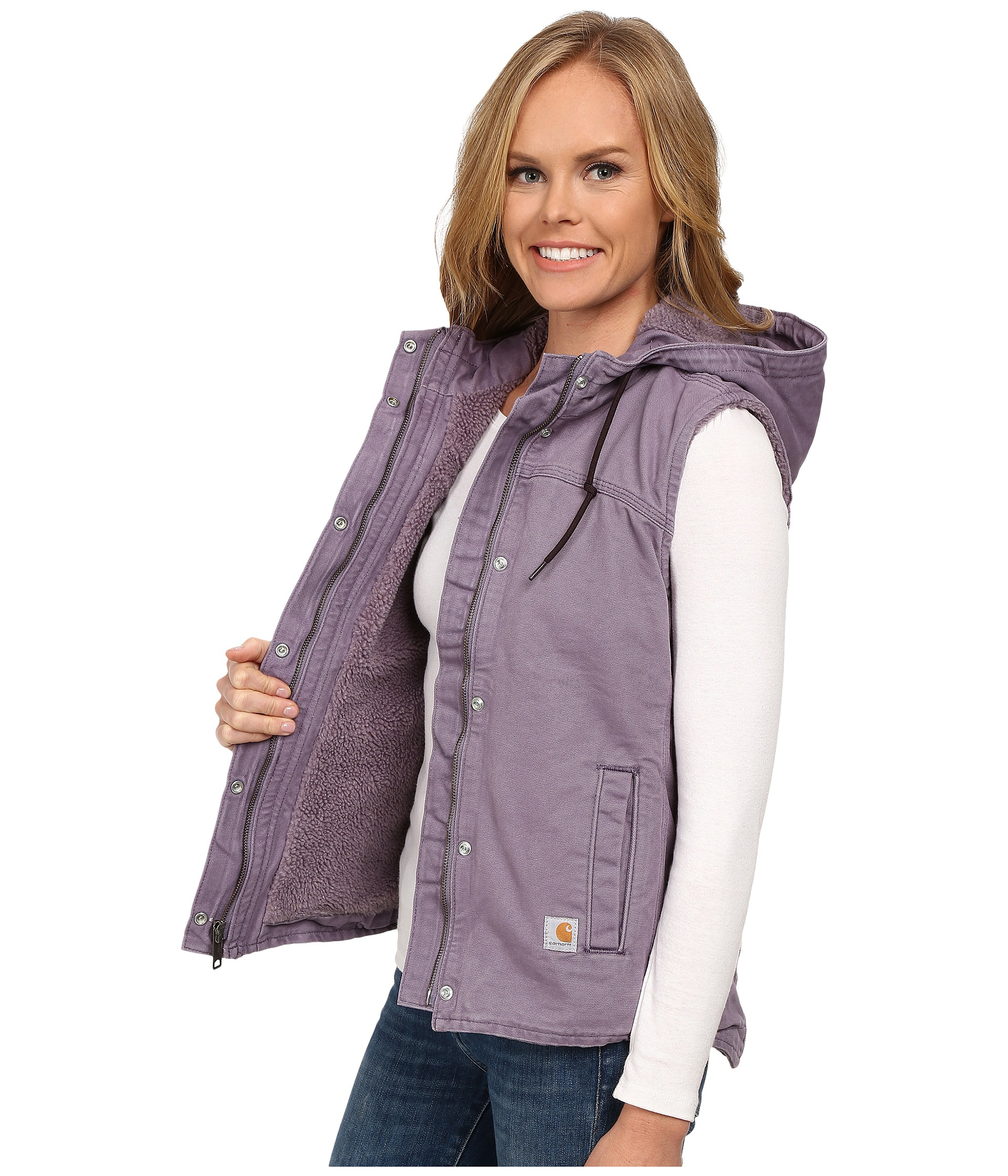 Lyst - Carhartt Sandstone Berkley Vest Ii In Purple