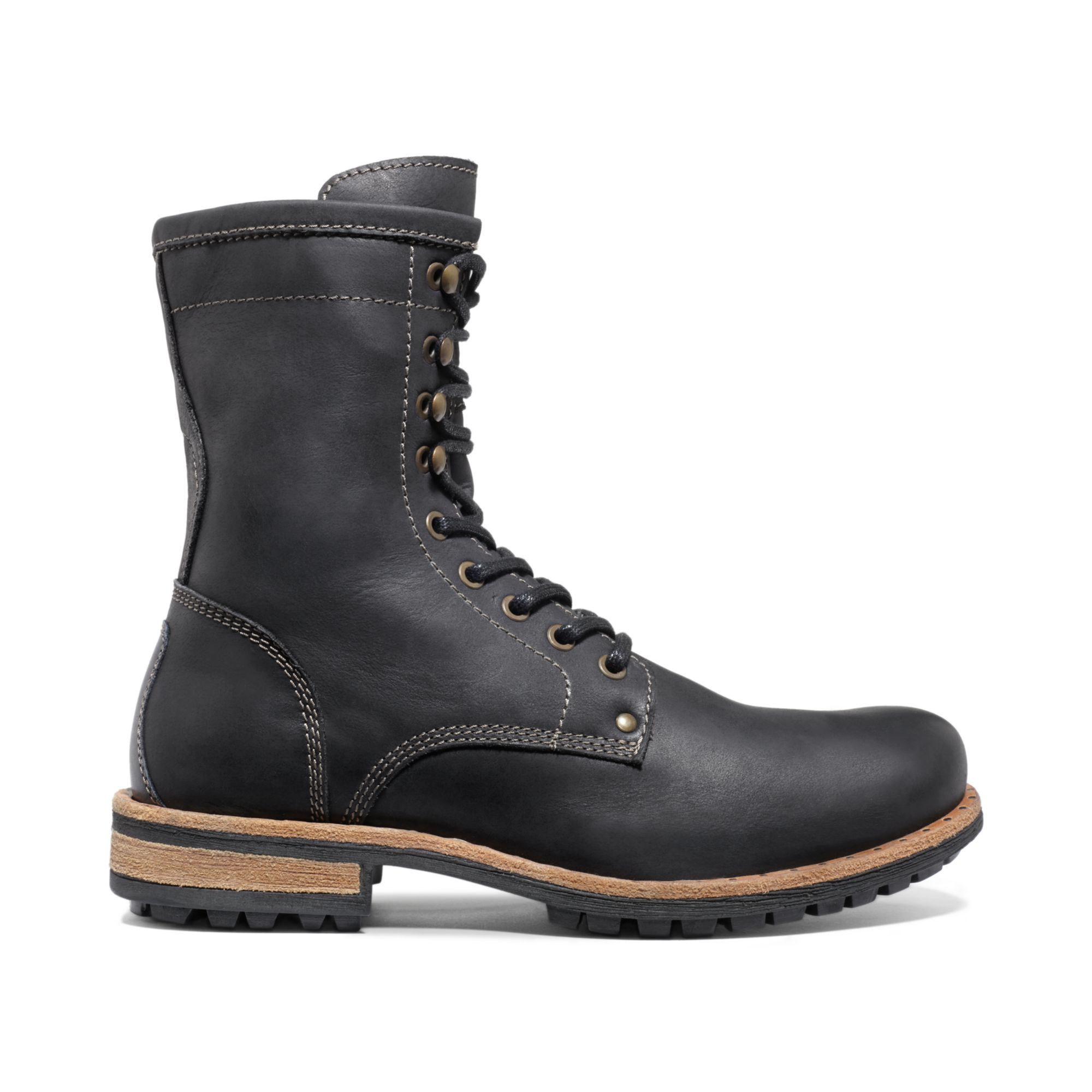 Lyst - Kenneth Cole Reaction Nailed It Laceup Boots in Black for Men