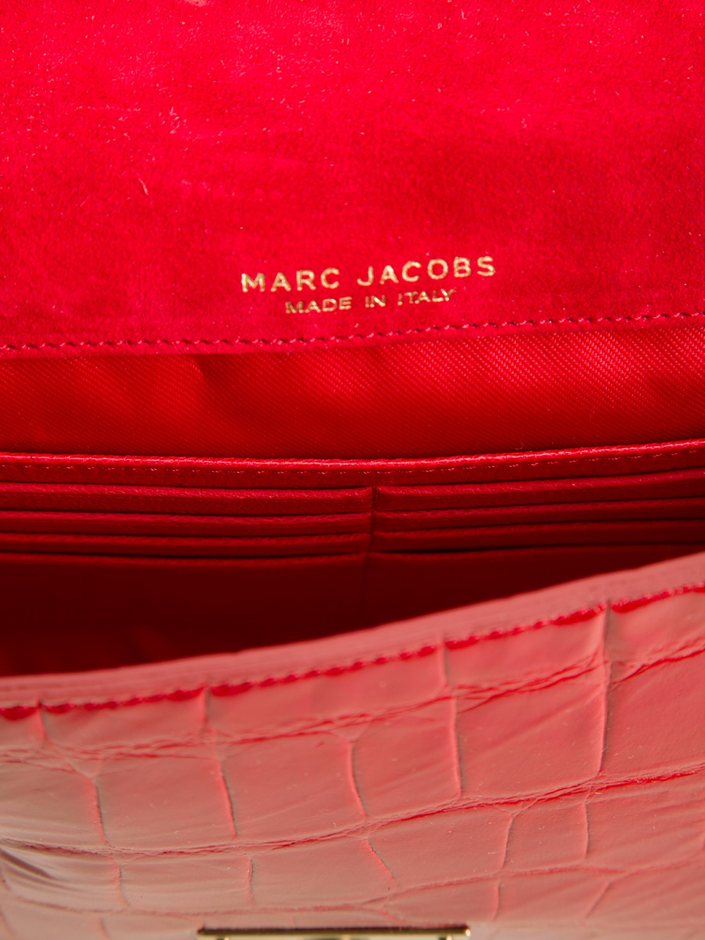 marc jacobs crocodile bag